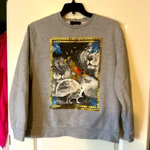 Vintage Fury brand wilderness wolf sweatshirt
